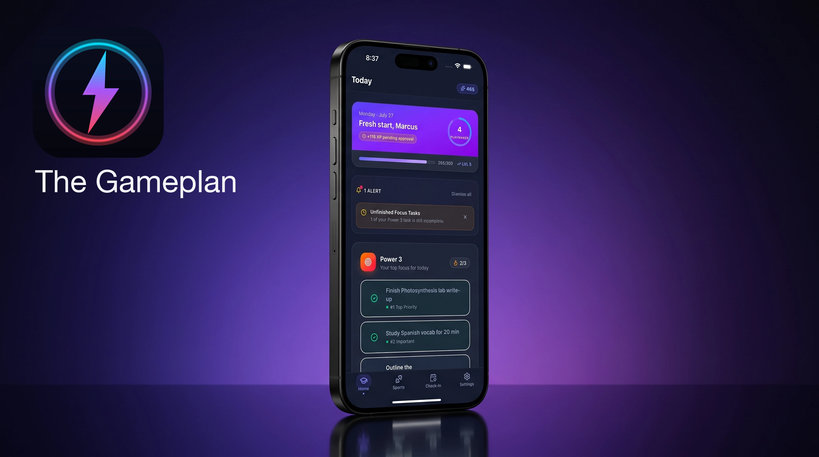 The Gameplan, Home. A Southern AI Systems project.
